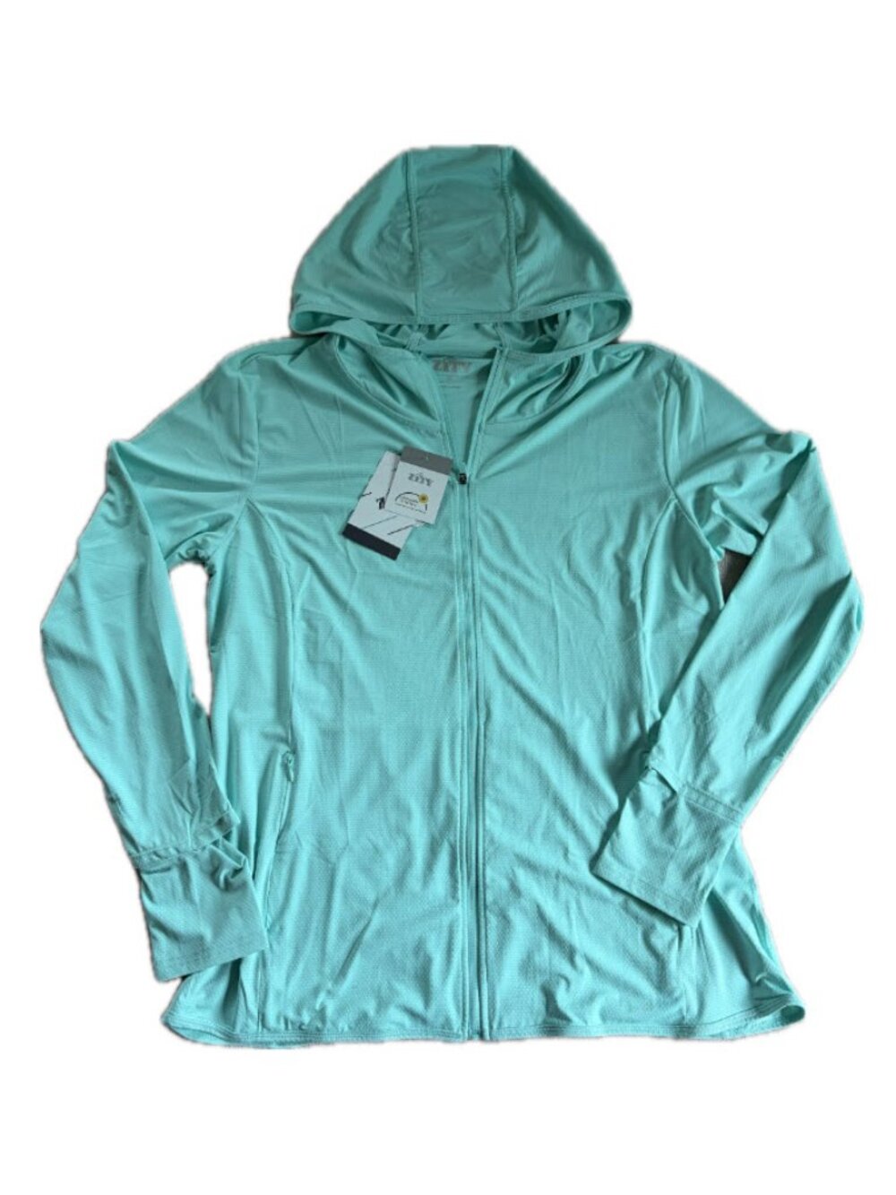 Zity UPF 50+ Mint Green Lightweight Jacket - XL - NWT